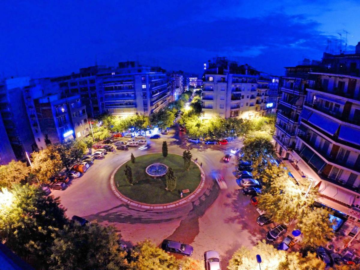 Antigonidon Skyline View Penthouse Lägenhet Thessaloníki Exteriör bild